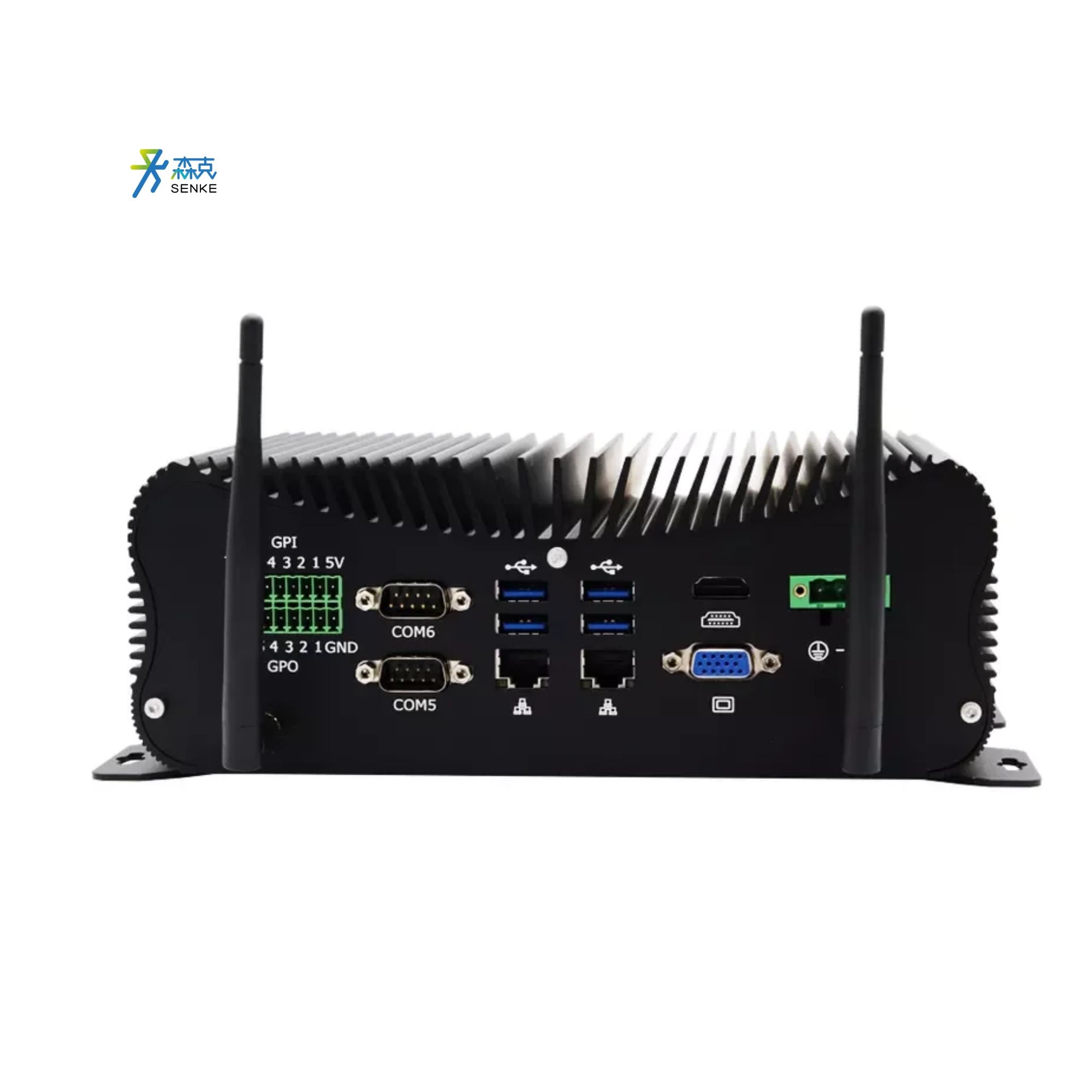 Fanless Industrial Mini Pc With Serial Port