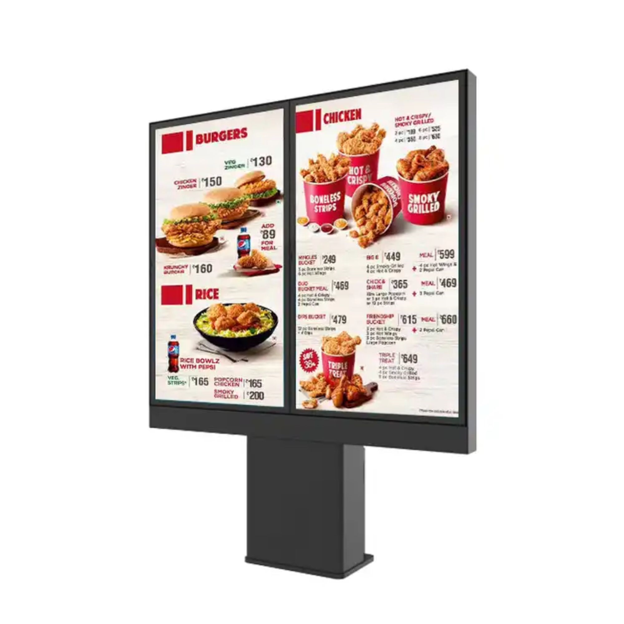 Drive Thru Menu Board